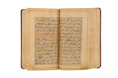 Lot 20 - AN ILLUMINATED QUR'AN, INDIA, POSSIBLY 18TH CENTURY