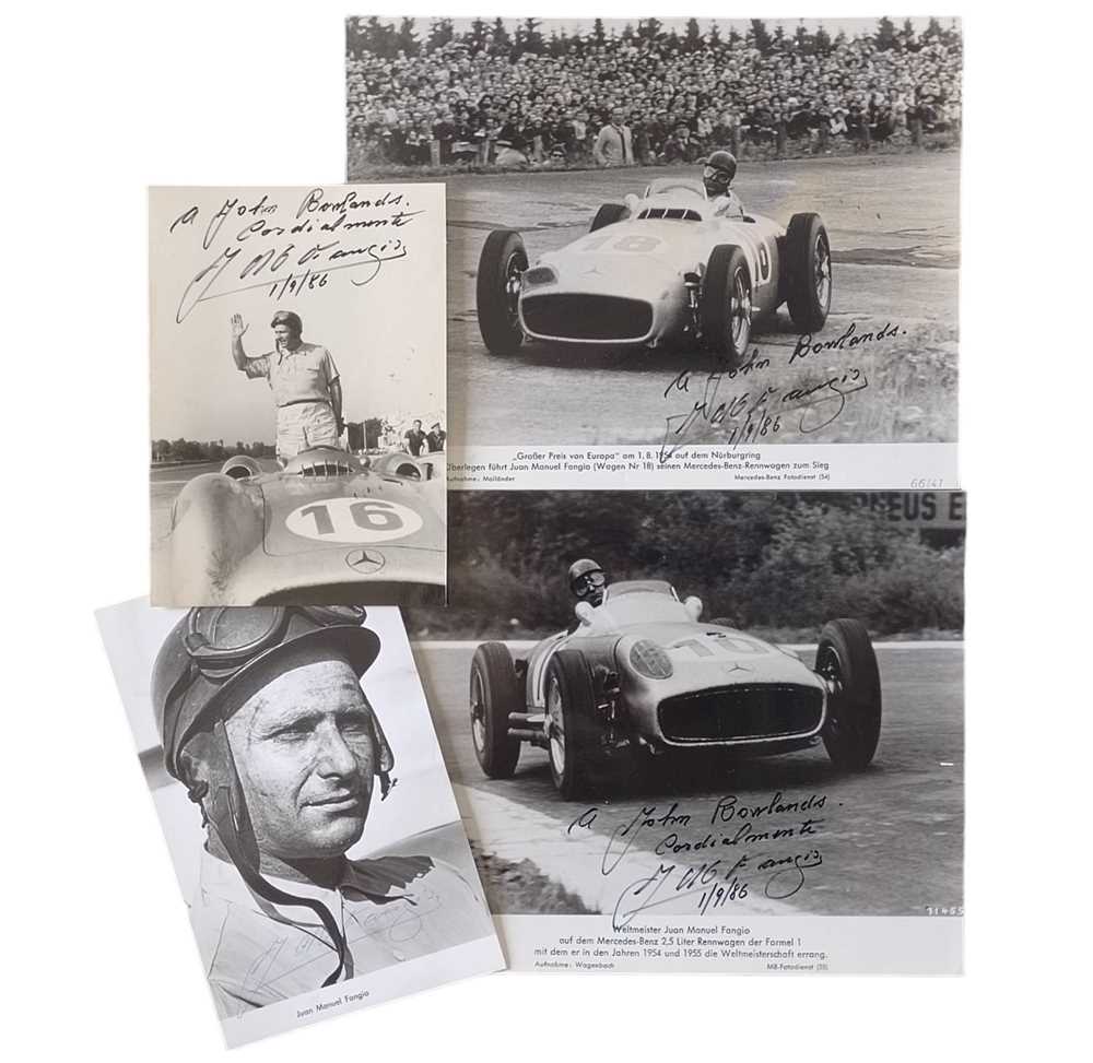 Lot 553 - Fangio (Juan Manuel)