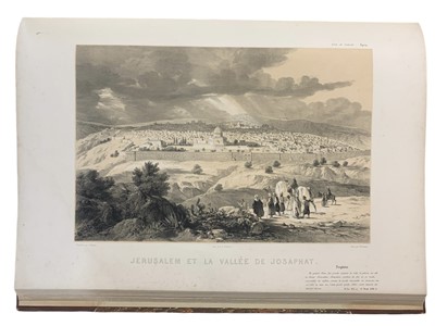 Lot Middle East: Léon de Laborde, Voyage en Orient, 1837-45