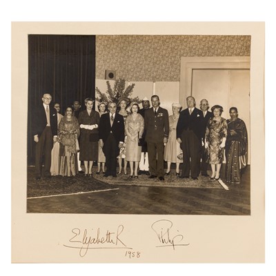 Lot 569 - Elizabeth II, Queen of the United Kingdom and Prince Philip, Duke of Edinburgh