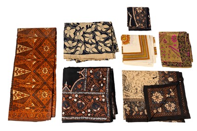 Lot 92 - A COLLECTION OF BATIK TEXTILES FROM BALI, INDONESIA, 20TH CENTURY