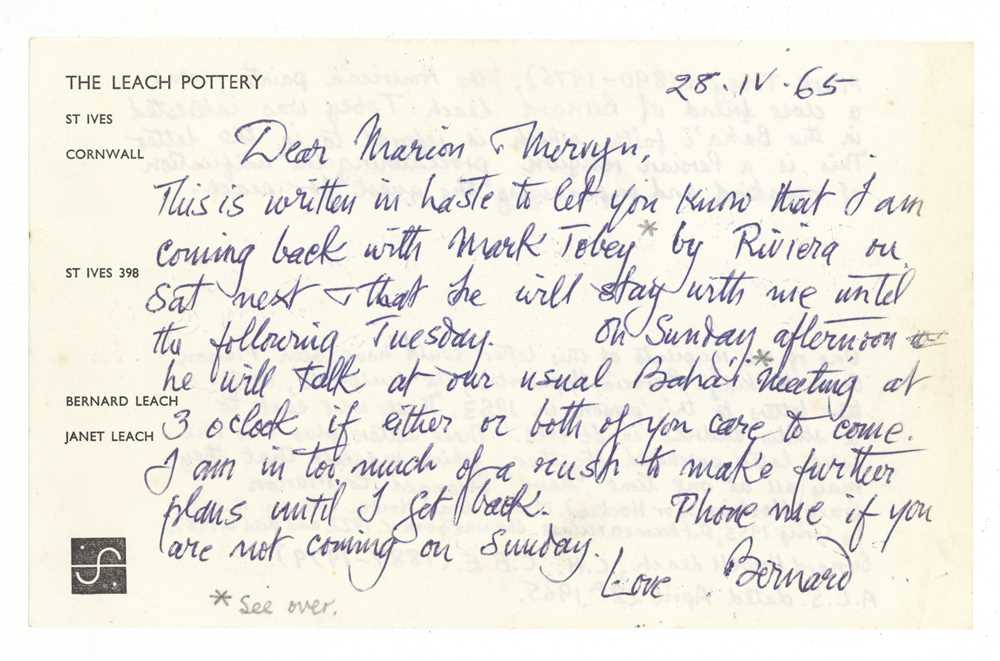 Lot 55 - Leach (Bernard)