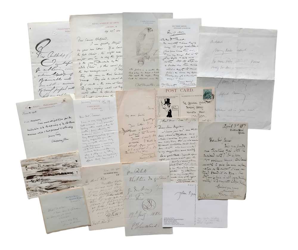 Lot 100 - Autograph Collection.- Artists