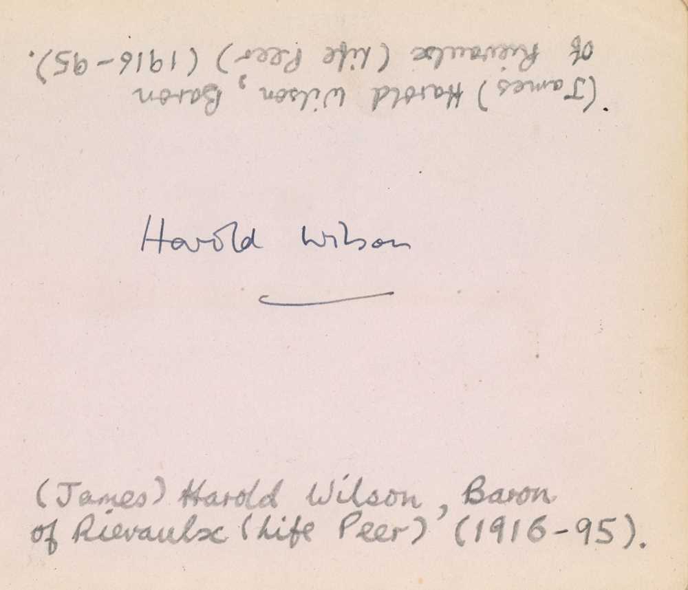 Lot 95 - Autograph Albums.- Actors & Politicians