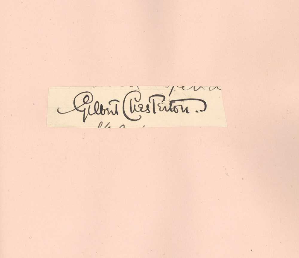 Lot 85 - Autograph Album - Politics and Literature