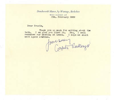 Lot 85 - Autograph Album - Politics and Literature