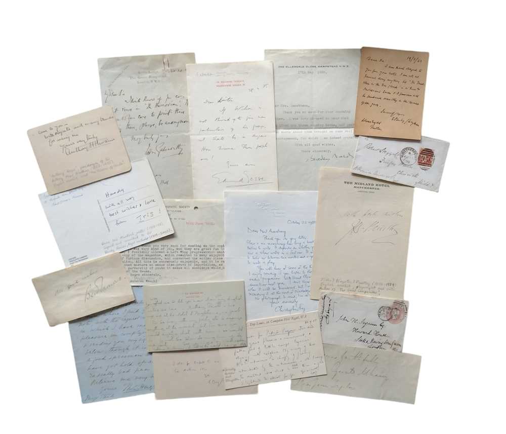 Lot 103 - Autograph Collection.- Authors