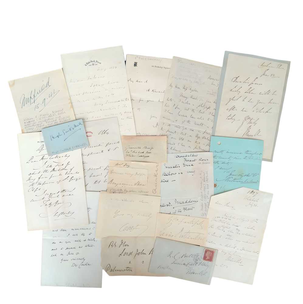Lot 116 - Autograph Collection.- Politicians & Clergymen