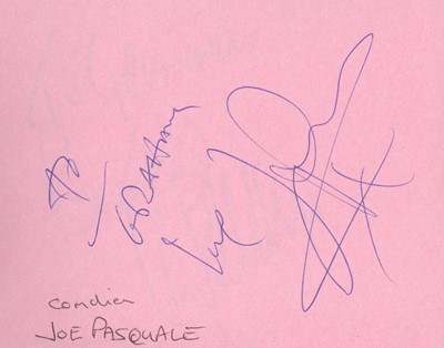 Lot 94 - Autograph Albums.- Actors, Entertainers & Footballers