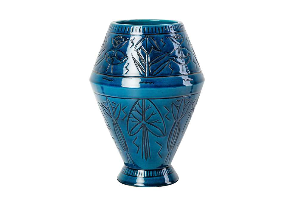 Lot 68 - CATHINKA OLSEN (DANISH 1868- 1947) FOR BING AND GRONDAHL
