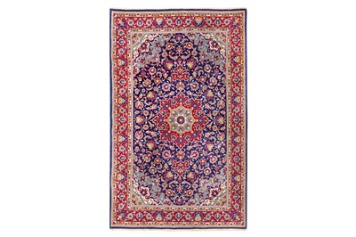Lot 83 - A VERY FINE KASHAN RUG, CENTRAL PERSIA