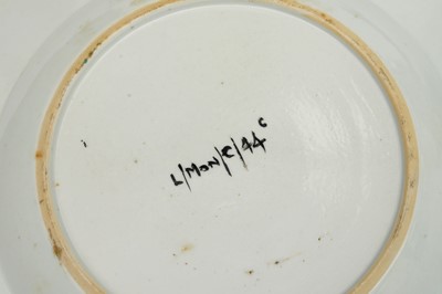 Lot 39 - A SET OF SIX CHINESE FAMILLE ROSE PORCELAIN PLATES, QIANLONG PERIOD, CIRCA 1760