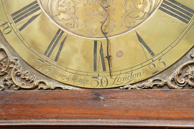 Lot 4 - A GEORGE III MAHOGANY CASED LONGCASE CLOCK, LATE 18TH CENTURY
