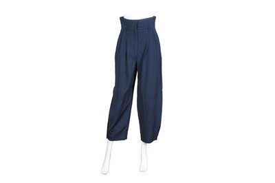 Lot 190 - Givenchy Petrol Blue Peg Trouser - Size 38