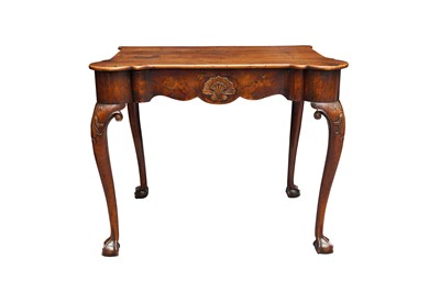 Lot 10 - A GEORGE II MAHOGANY SIDE TABLE, POSSIBLY IRISH, CIRCA 1750