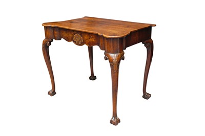 Lot 10 - A GEORGE II MAHOGANY SIDE TABLE, POSSIBLY IRISH, CIRCA 1750
