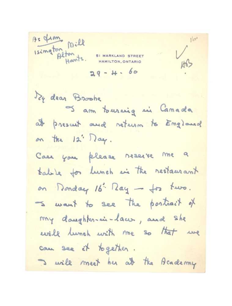 Lot 420 - Montgomery (Bernard Law, Viscount of)