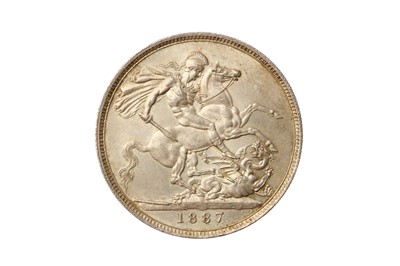 Lot 136 - VICTORIA (1837 - 1901), 1887 CROWN.