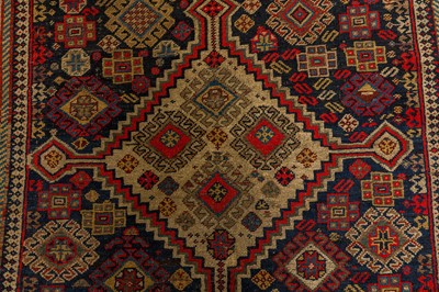Lot 91 - AN ANTIQUE QASHQAI RUG, SOUTH-WEST PERSIA