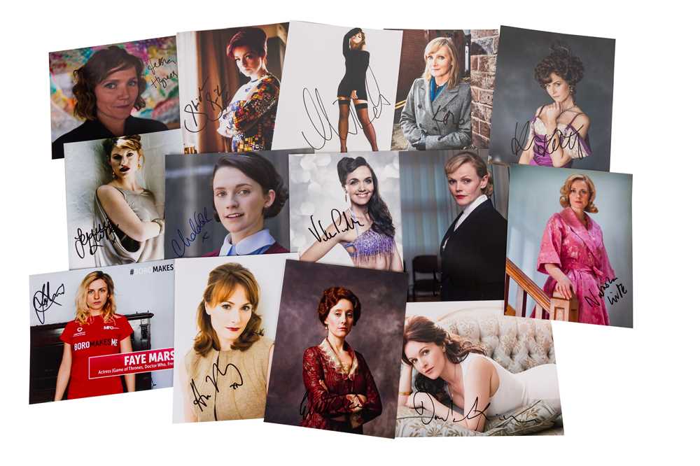 Lot 149 - Photograph Collection.- Tv Actresses