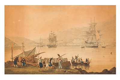 Lot 71 - Cartwright (Joseph), View of the Town and Harbour of Vathi in Ithaca, 1821