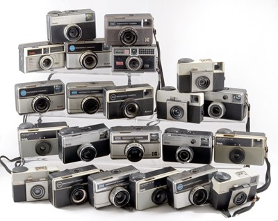 Lot 62 - A Box of 20 Kodak 126 Instamatic Cameras.