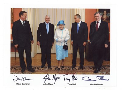 Lot 383 - British Prime Ministers.