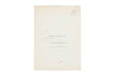 Lot 114 - Howard Coster (1885-1959)