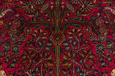 Lot 58 - A FINE MESHED RUG, NORTH-EAST PERSIA