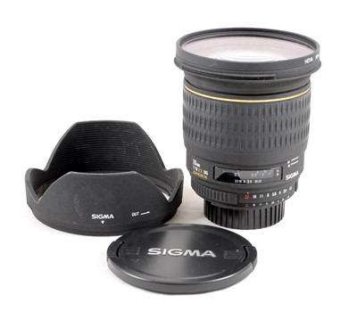 Lot 229 - Fast Sigma 20mm f1.8 EX DG Nikon AF Fit Lens.