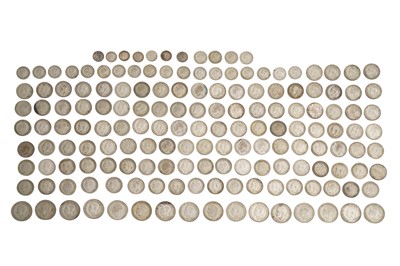 Lot 111 - An Accumulation Of Circulated British Silver Coinage