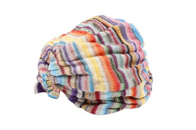 Lot 158 - Missoni Multi Degrade Knit Turban - One Size