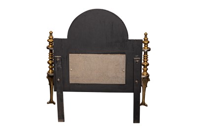 Lot 403 - A GEORGE II STYLE FIRE GRATE, LATE 20TH CENTURY