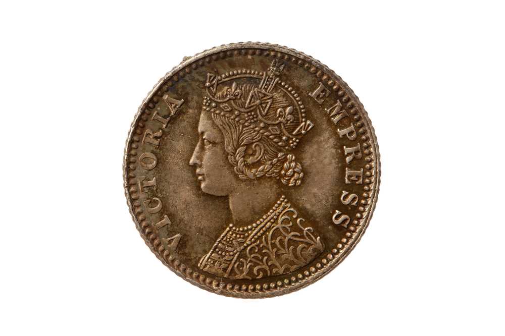 Lot 176 - BRITISH INDIA, VICTORIA (1837 - 1901) 1887-B 1/4 RUPEE.