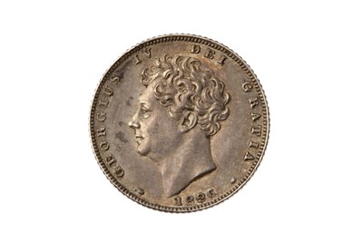 Lot 122 - GEORGE IV (1820 - 1830), 1826 SIXPENCE.
