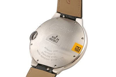 Lot 401 - CARTIER BALLON BLEU BRACELET WATCH