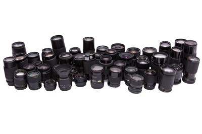 Lot 72 - A Box of Miscellaneous  Lenses