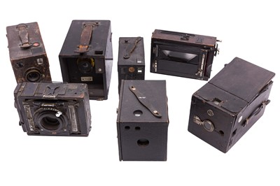 Lot 44 - Early 20th Century Plate Cameras, for SPARES or REPAIRS