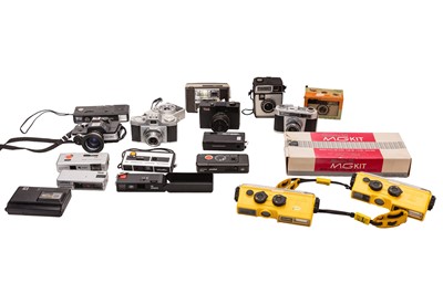 Lot 59 - A Selection of 110, 16mm and other Compact Cameras