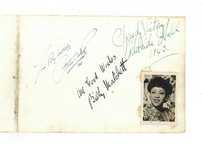 Lot 76 - Autograph Album.- Actors & Entertainers
