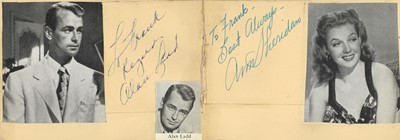Lot 79 - Autograph Album.- Incl. Ingrid Bergman