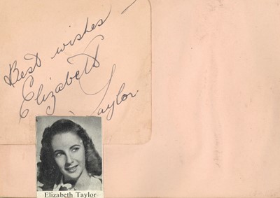 Lot 79 - Autograph Album.- Incl. Ingrid Bergman