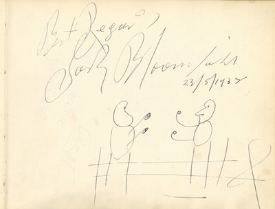 Lot 90 - Autograph Album.- Vintage Entertainers