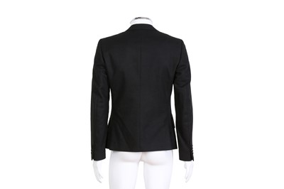 Lot 155 - Dolce & Gabbana Men's Black Wool Evening Jacket - Size 48