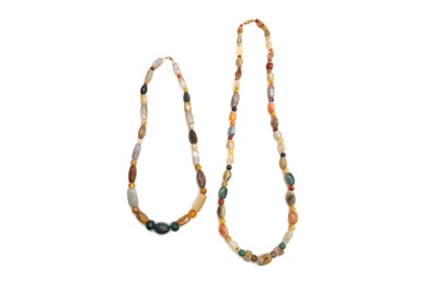 Lot 7 - TWO HARDSTONE NECKLACES