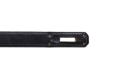 Lot 414 - Hermes Black Box Kelly Sellier 32
