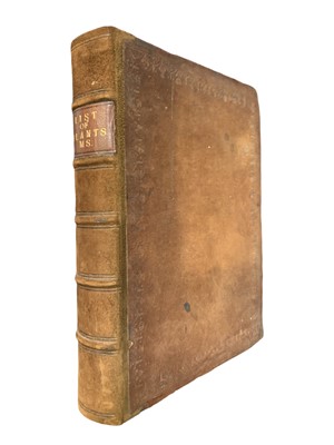 Lot 135 - Manuscript Notebook  of ‘List of Plants’ & [Development of grapes for Wine] [c. 1700]