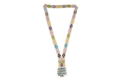 Lot 19 - AN ART DECO BEAD NECKLACE