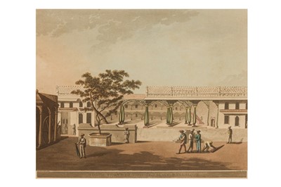 Lot 55 - EIGHT AQUATINTS FROM LIEUTENANT JAMES HUNTER (D. 1792), TIPU SULTAN RELATED SCENES