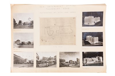 Lot 199 - Archive of architect Ivor Herne, works in India, architectural illustrations, plans, stage designs and sketches etc
